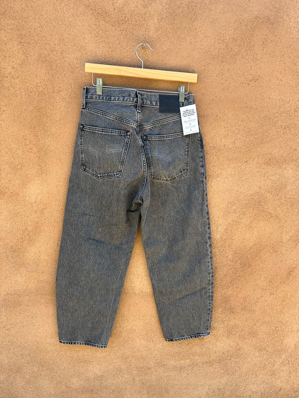 Levi's Hand Crafted "Faded" Black Barrel Jeans, 26