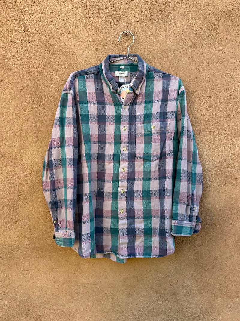 Sauce by Berne Plaid Flannel Shirt - as is