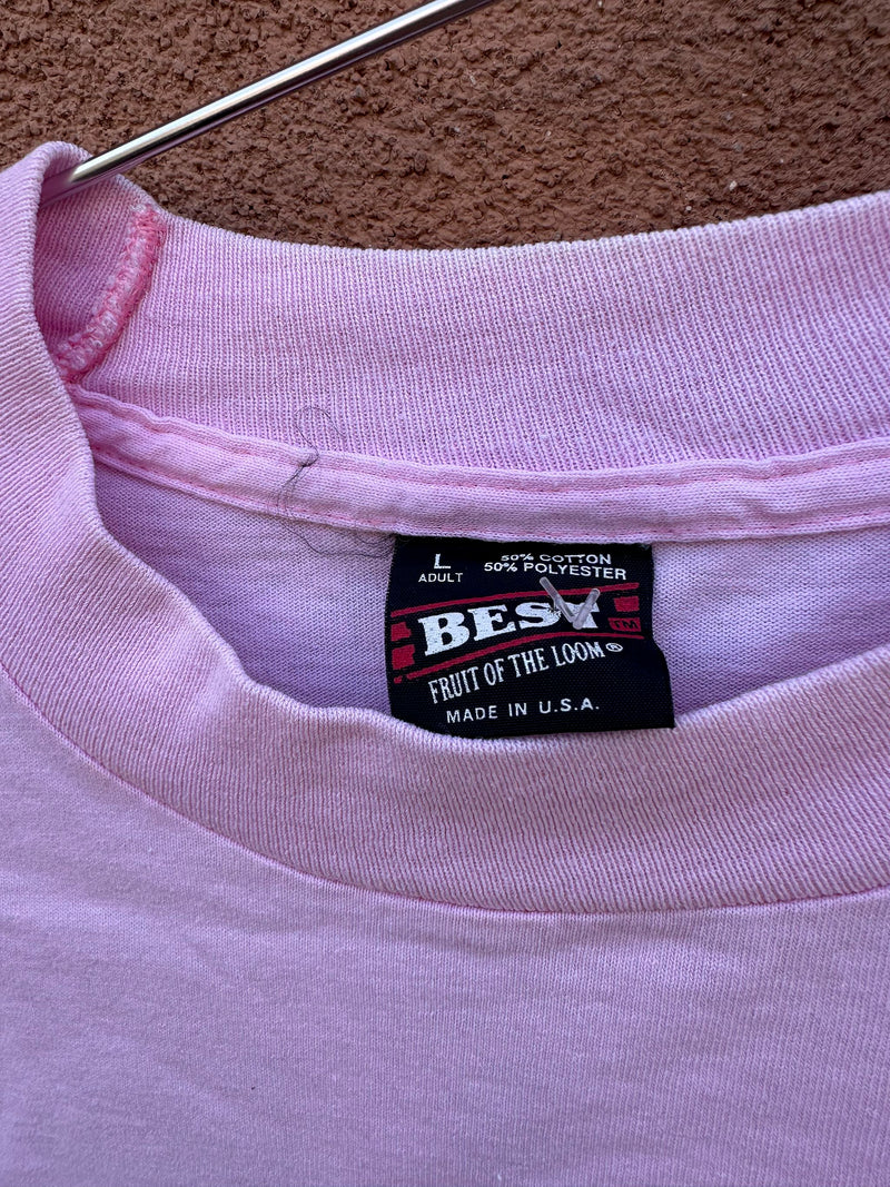 Complete Physique Pink 90's T-shirt