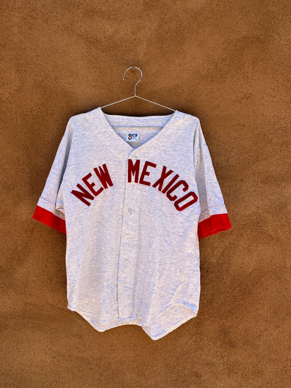1980's New Mexico Baseball Jersey T-shirt