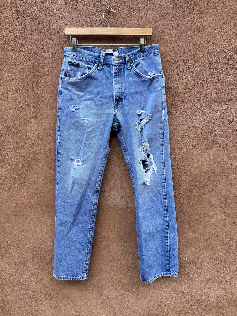 Distressed Lee Jeans 33 x 32