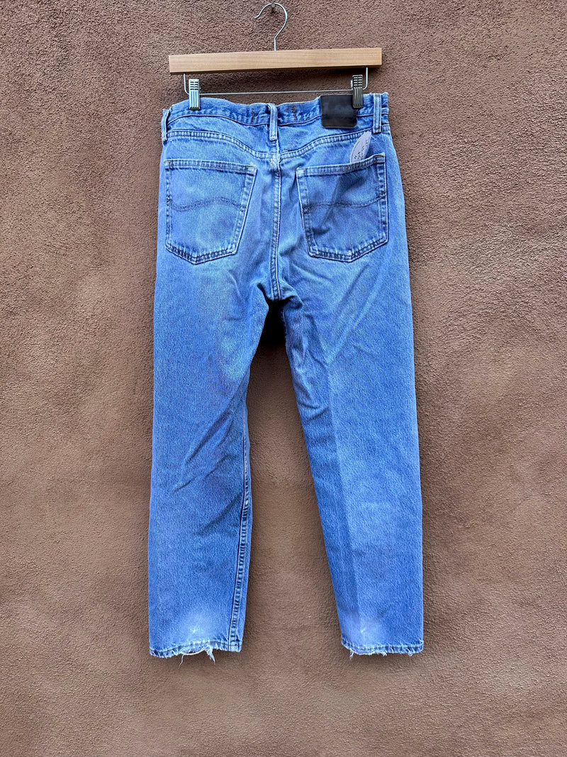 Distressed Lee Jeans 33 x 32