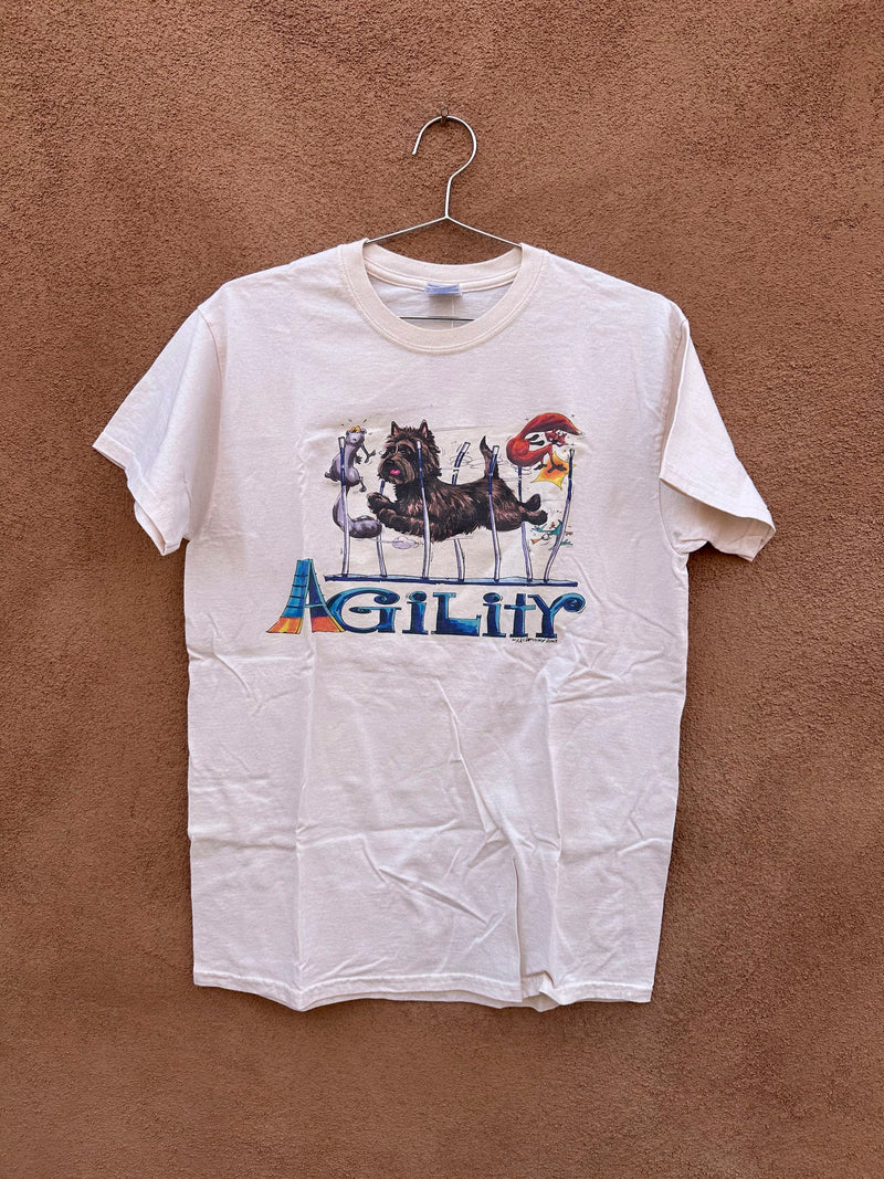 Black Terrier Agility T-shirt