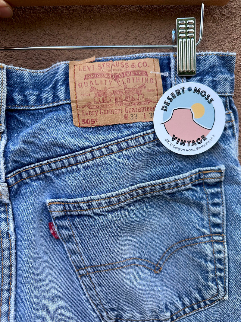 Levi's 505 Made in USA Jeans 33 x 31