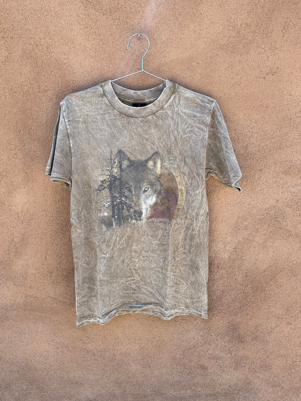 Yellowstone Wolf T-shirt by Prairie Mountain