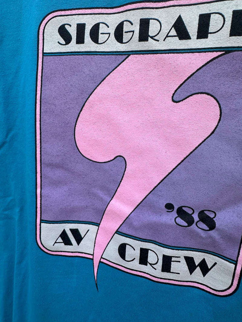 Siggraph 1988 AV Crew T-shirt