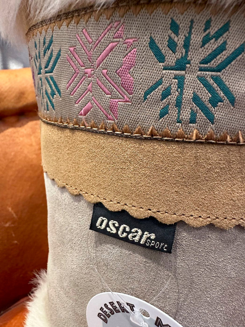 Oscar Sport Suede and Fur Boots 39EU, 8.5US