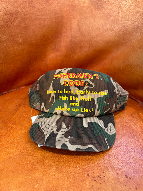 Fisherman's Code Trucker Cap