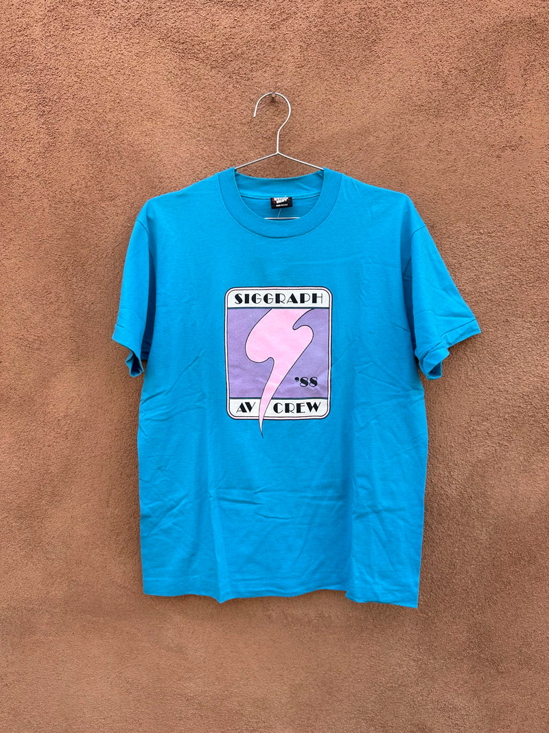 Siggraph 1988 AV Crew T-shirt