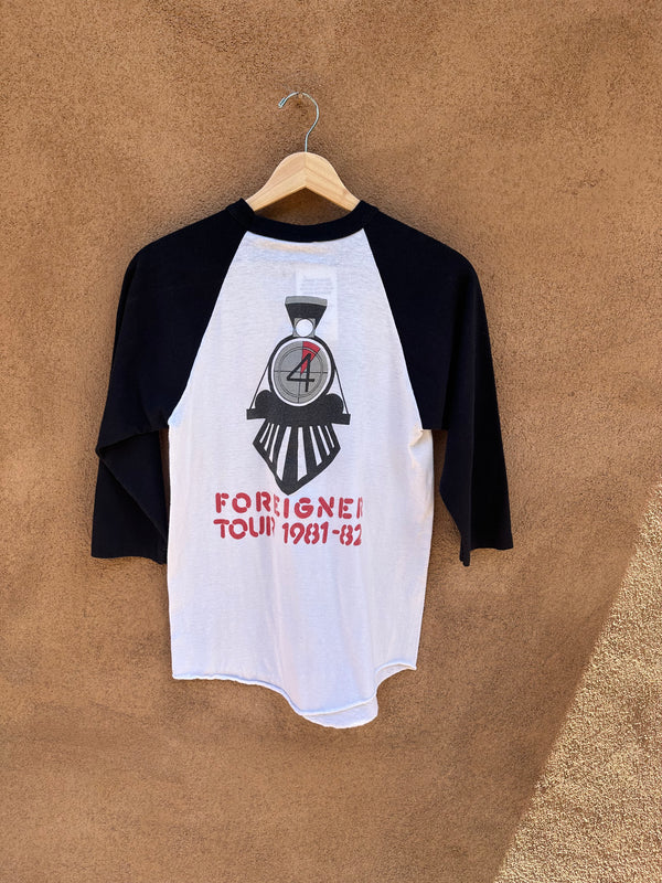 Foreigner '81-'82 Tour Raglan Tee