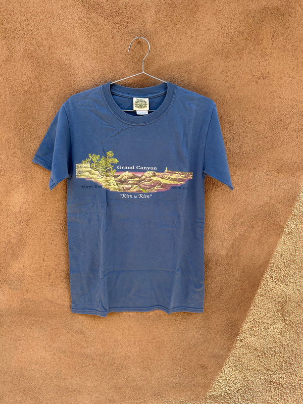 Blue Rim to Rim Grand Canyon T-shirt
