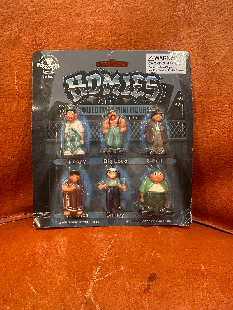 Original Homies Mini Figures, 2000 Gonzales Graphics