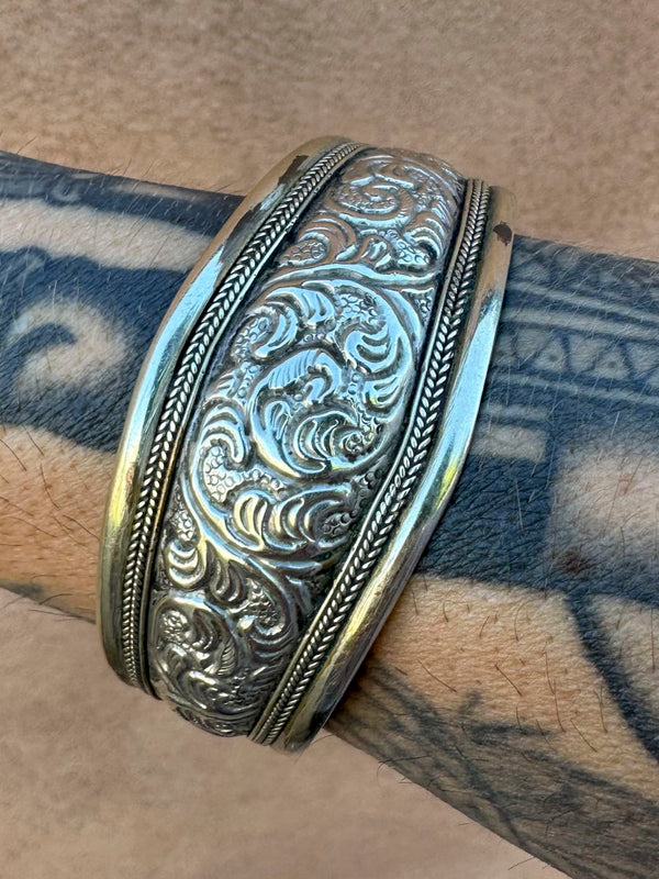 Tin Metal Cuff