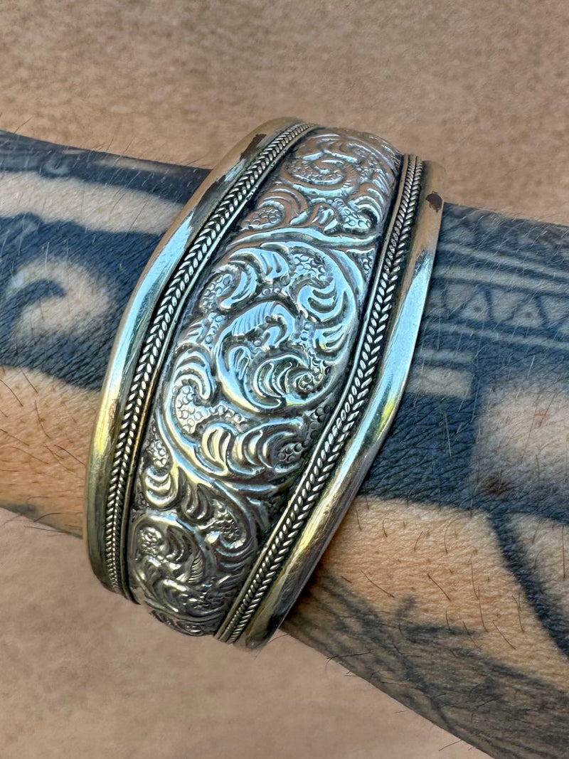 Tin Metal Cuff