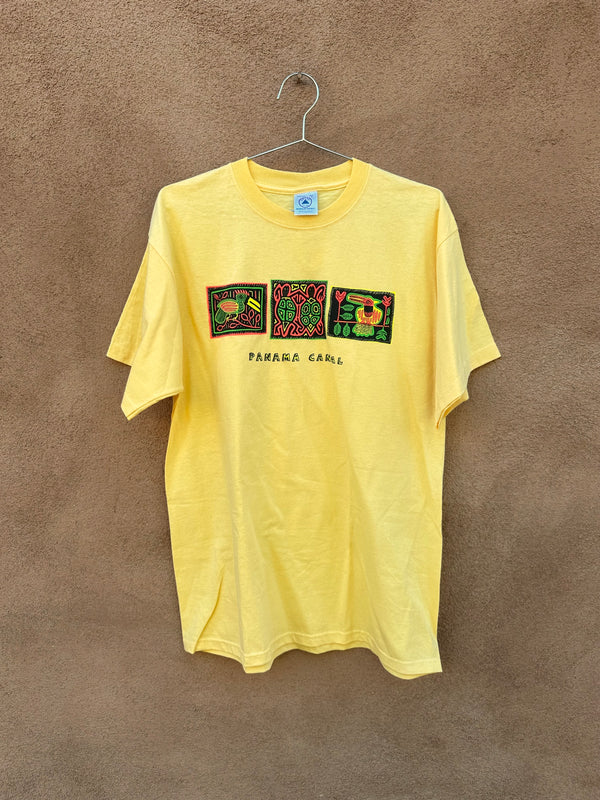 Yellow Panama Canal T-shirt