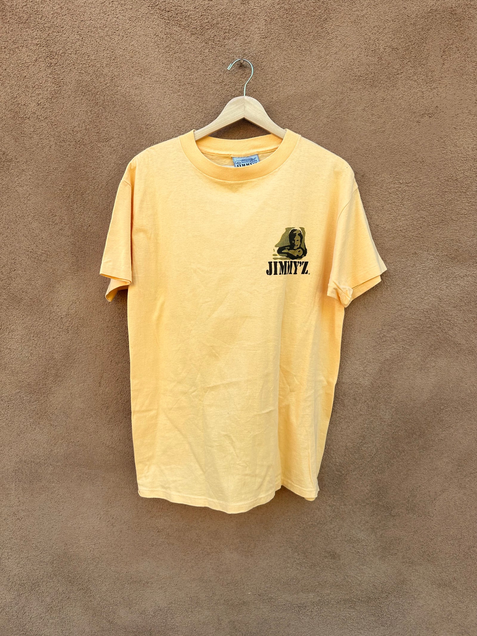 Vintage Yellow Jimmy'z Old School T-shirt – DESERT MOSS VINTAGE