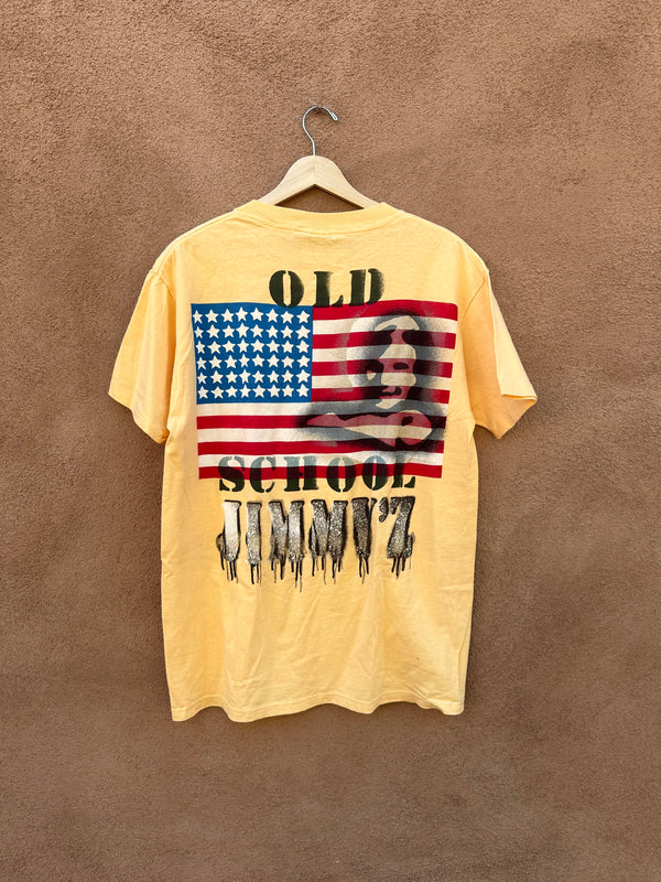 Yellow Jimmy'z Old School T-shirt