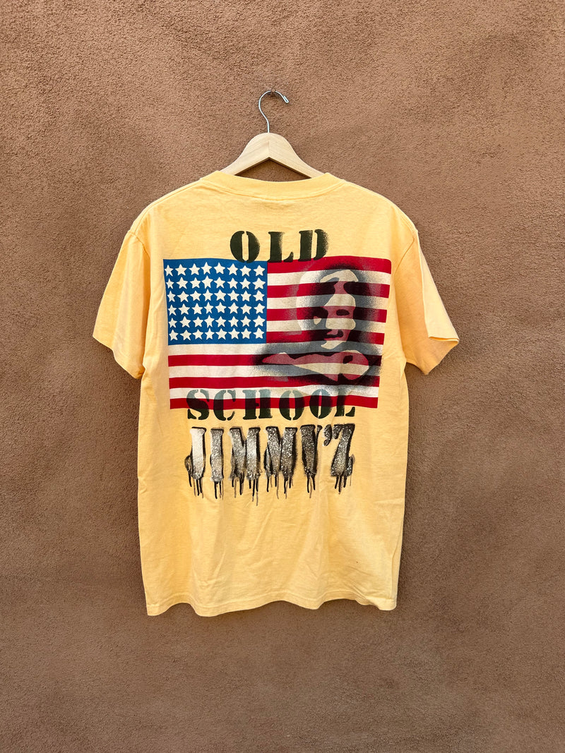 Yellow Jimmy'z Old School T-shirt