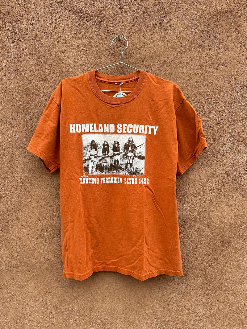 Orange Homeland Security T-shirt