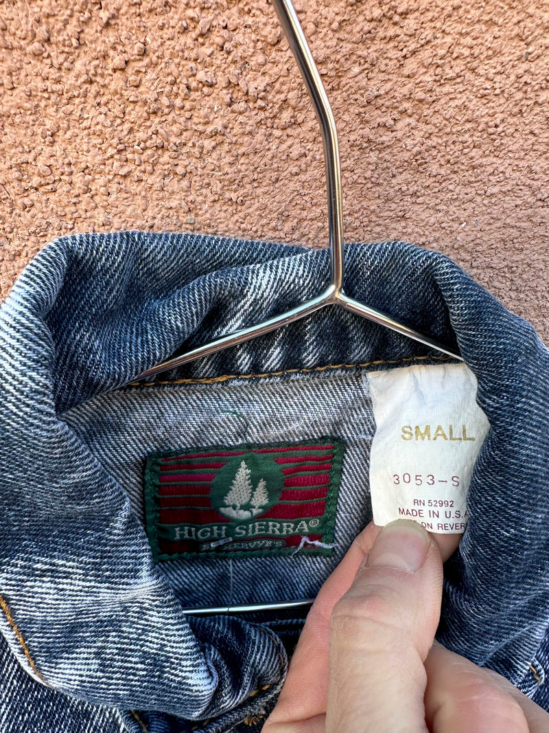 Kid's High Sierra Acid Wash Denim Jacket