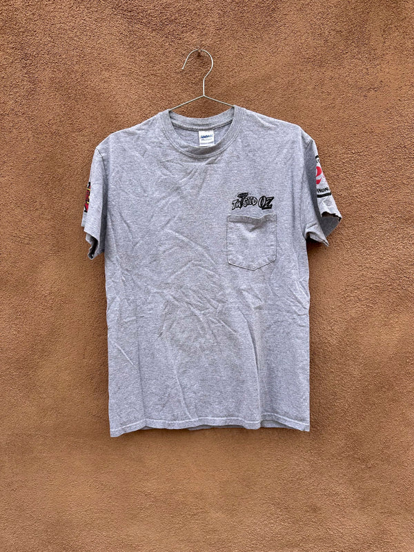 Twisted Oz Motorcycle Cannonball 24 T-shirt