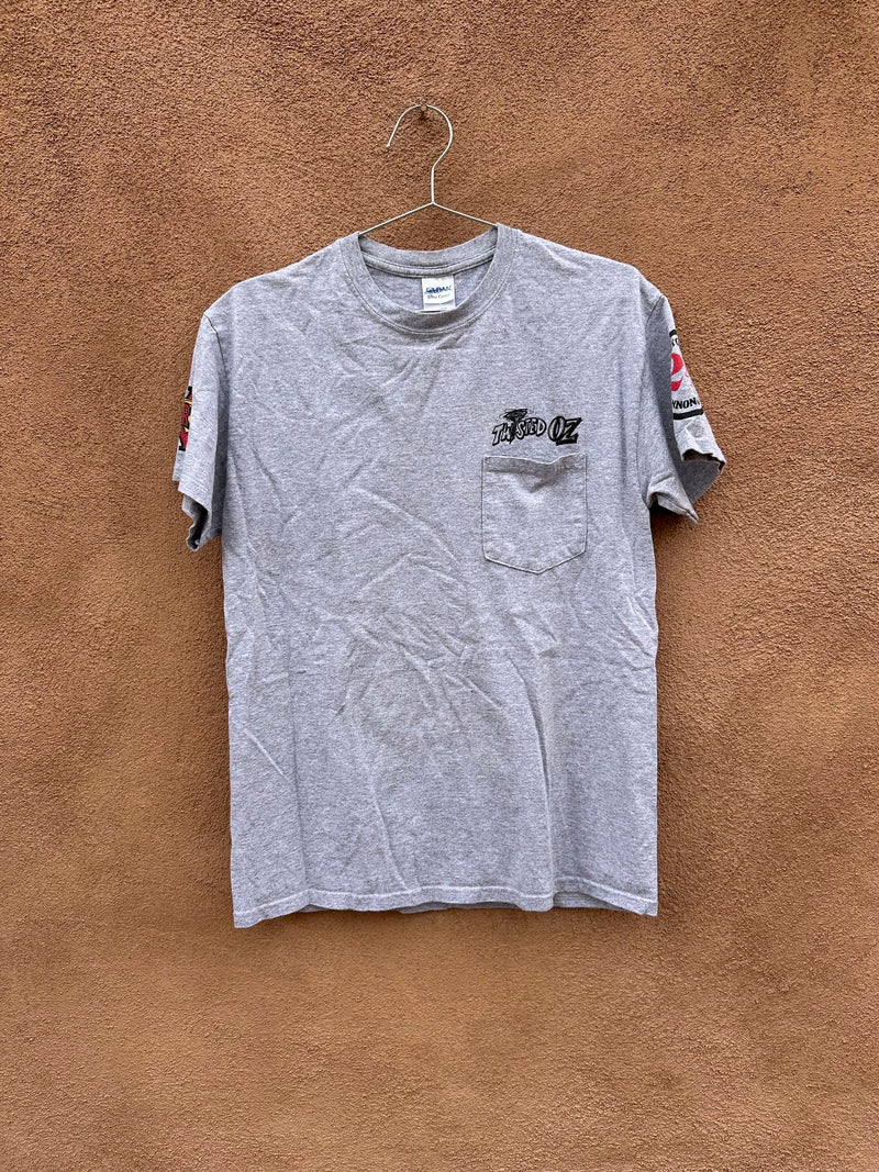 Twisted Oz Motorcycle Cannonball 24 T-shirt