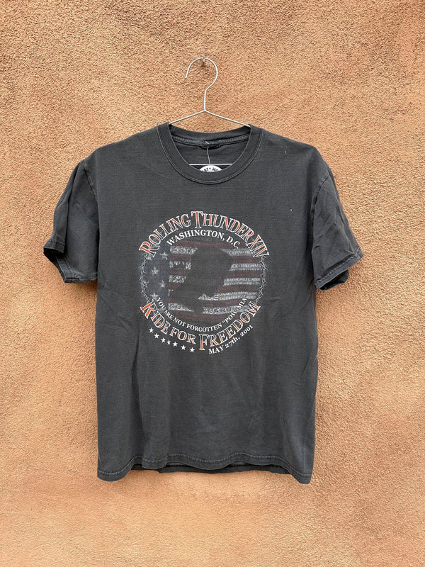 Harley-Davidson Rolling Thunder 2001 Washington D.C. T-shirt