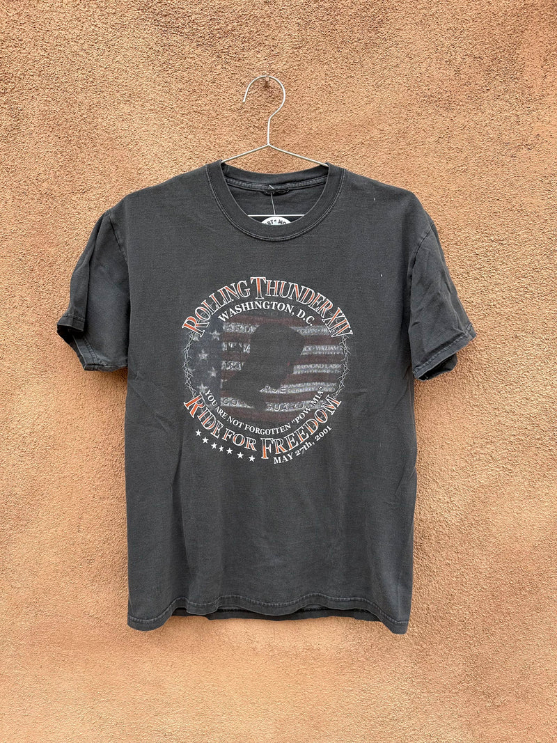 Harley-Davidson Rolling Thunder 2001 Washington D.C. T-shirt