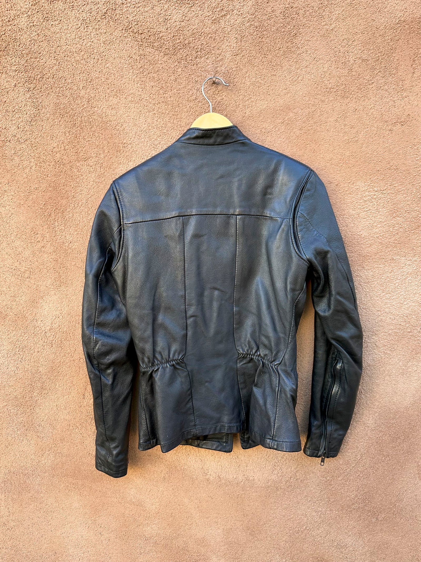 Vintage Classic Thurlow Leatherworld Deerskin Cafe Racer Jacket