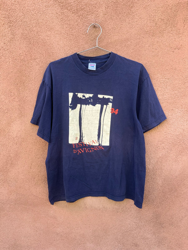 1994 Festival D'Avignon T-shirt - Performing Arts