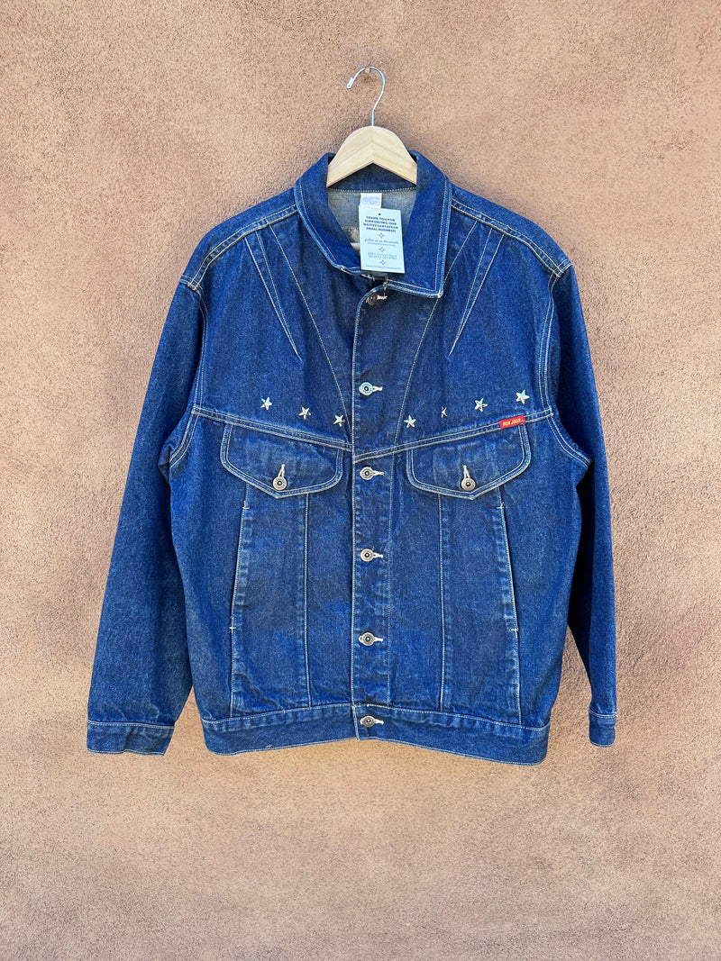 80's Bon Jour Denim Jacket with Southwest Flair