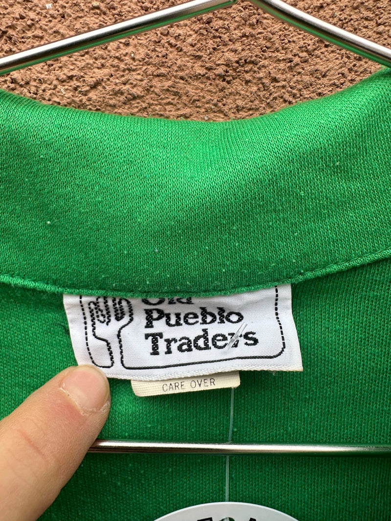 1970's Old Pueblo Traders 3/4 Sleeve Polo Shirt