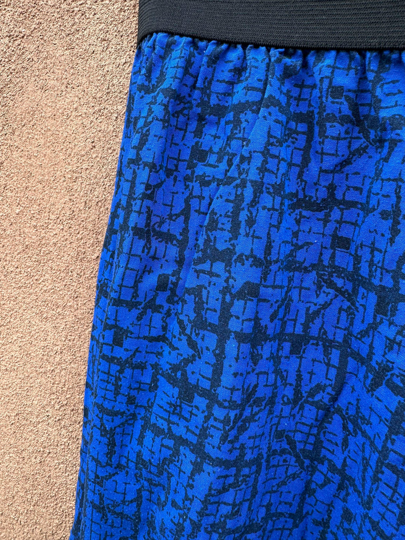 J.R. Reflections 1980's New Wave Skirt