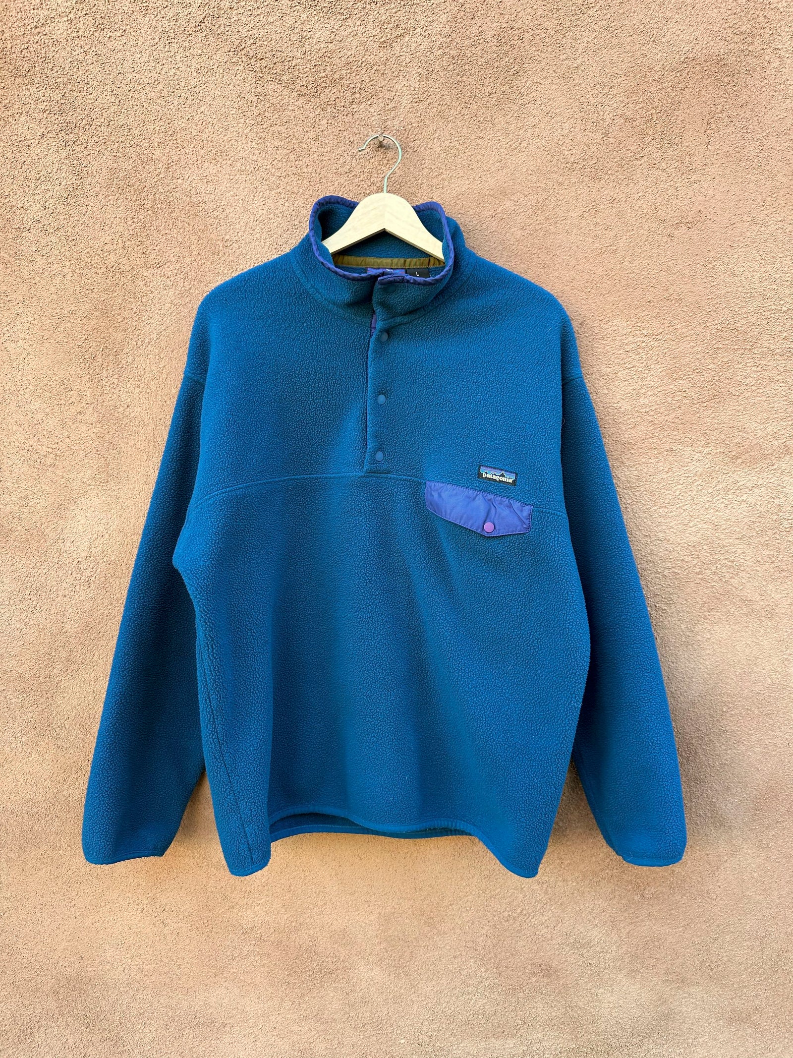 Vintage Blue & Purple Patagonia Synchilla Fleece - L – DESERT MOSS 