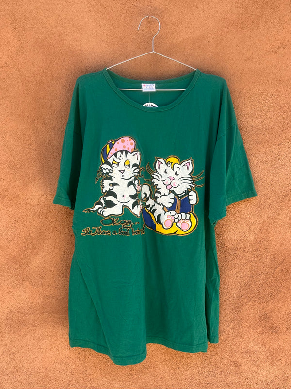 Ok...So I Have a Bad Hair Day Cat T-shirt