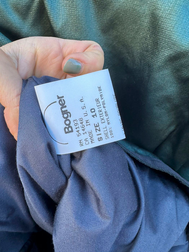 Emerald Green 90's Bogner Women's Ski Jacket, 10