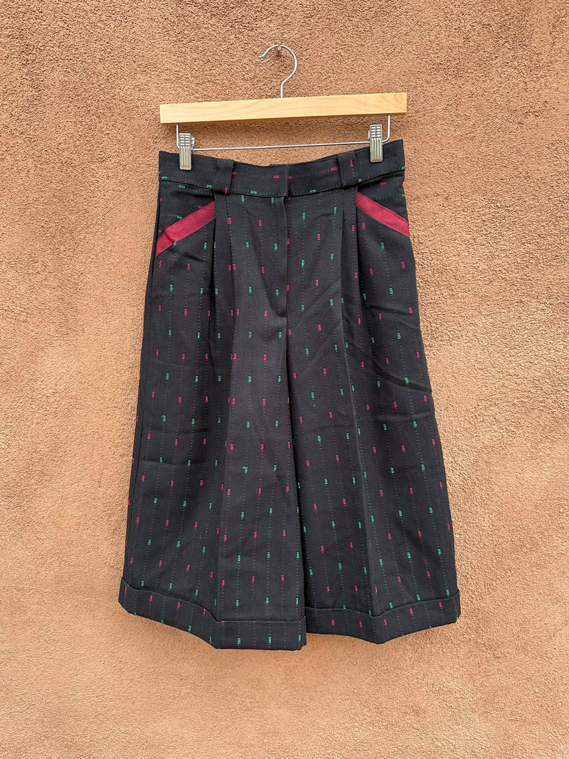 1980's Karens Creations Culottes, w: 28
