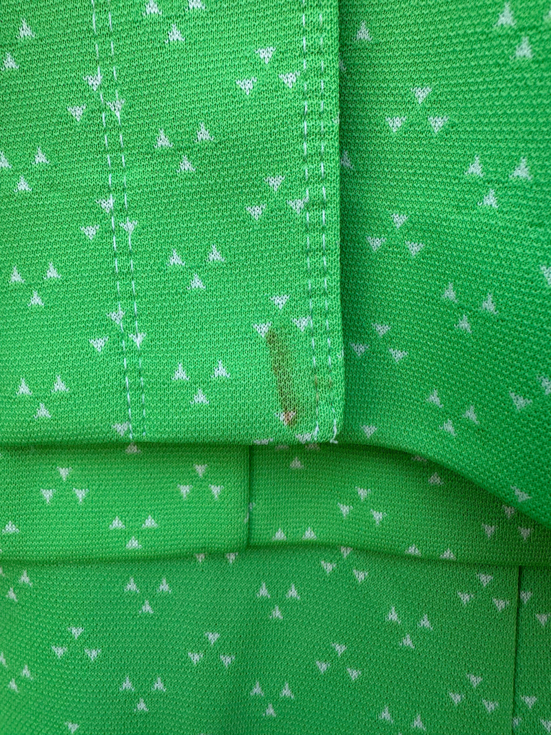 1960's Catalina Lime Green Leisure Suit