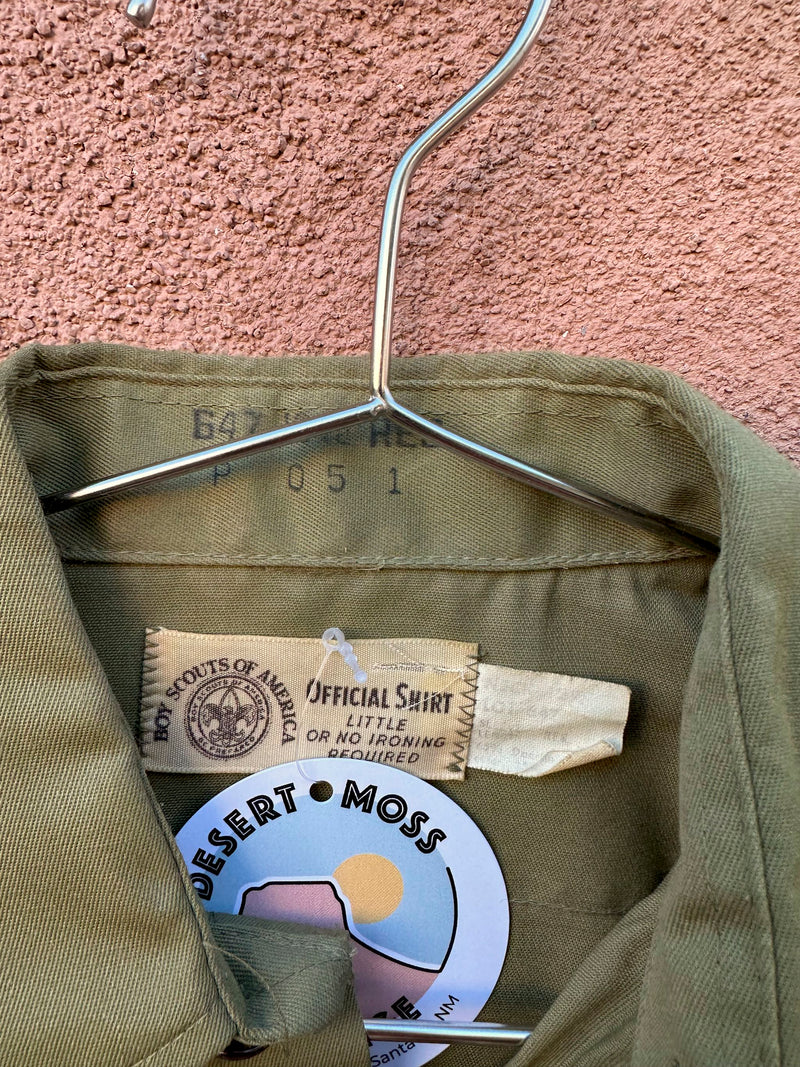 1960's Boy Scouts of America Shirt - Albuquerque, New Mexico