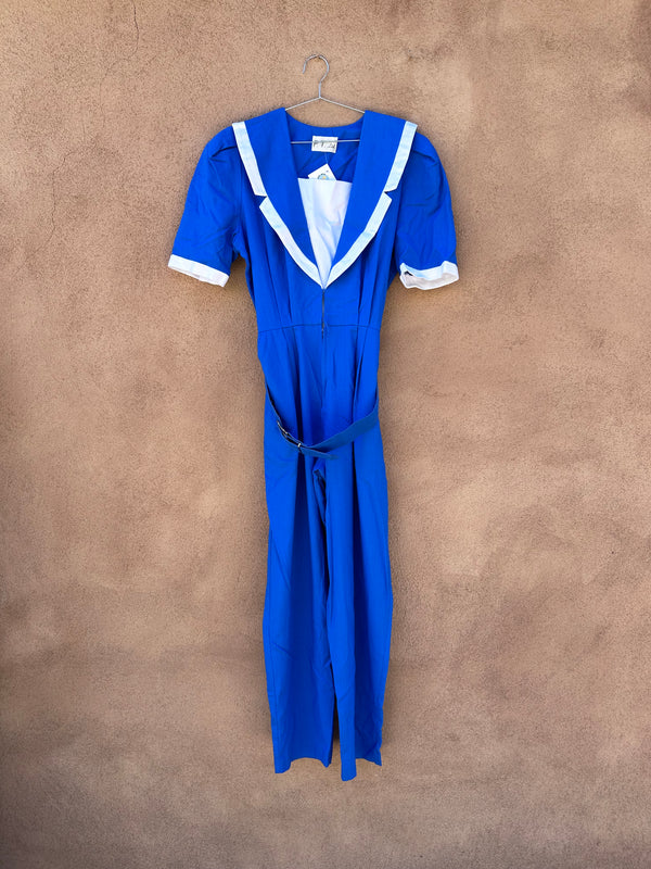 F.T. Ltd Sailor Style Jumpsuit