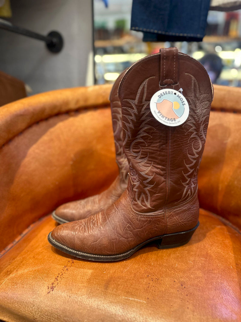 Men's Brown Leather Nocona Boots 10 1/2D