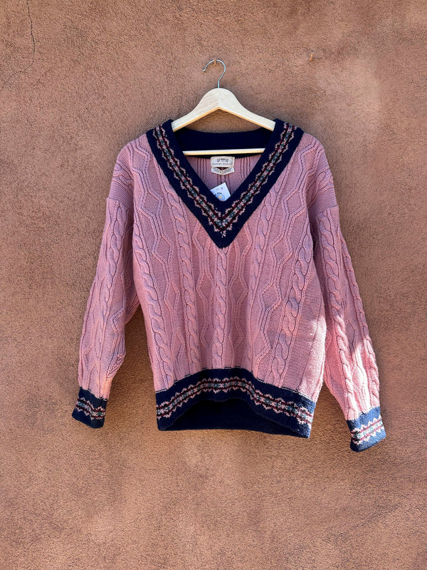 Graham & Gunn Ltd. Wool Deep V Sweater - as is