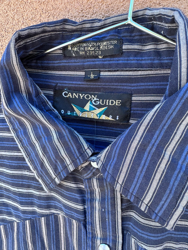 Canyon Guide Outfitters Striped Western Shirt