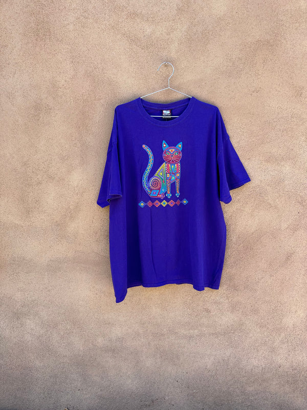 Southwestern Santa Fe Style Cat T-shirt