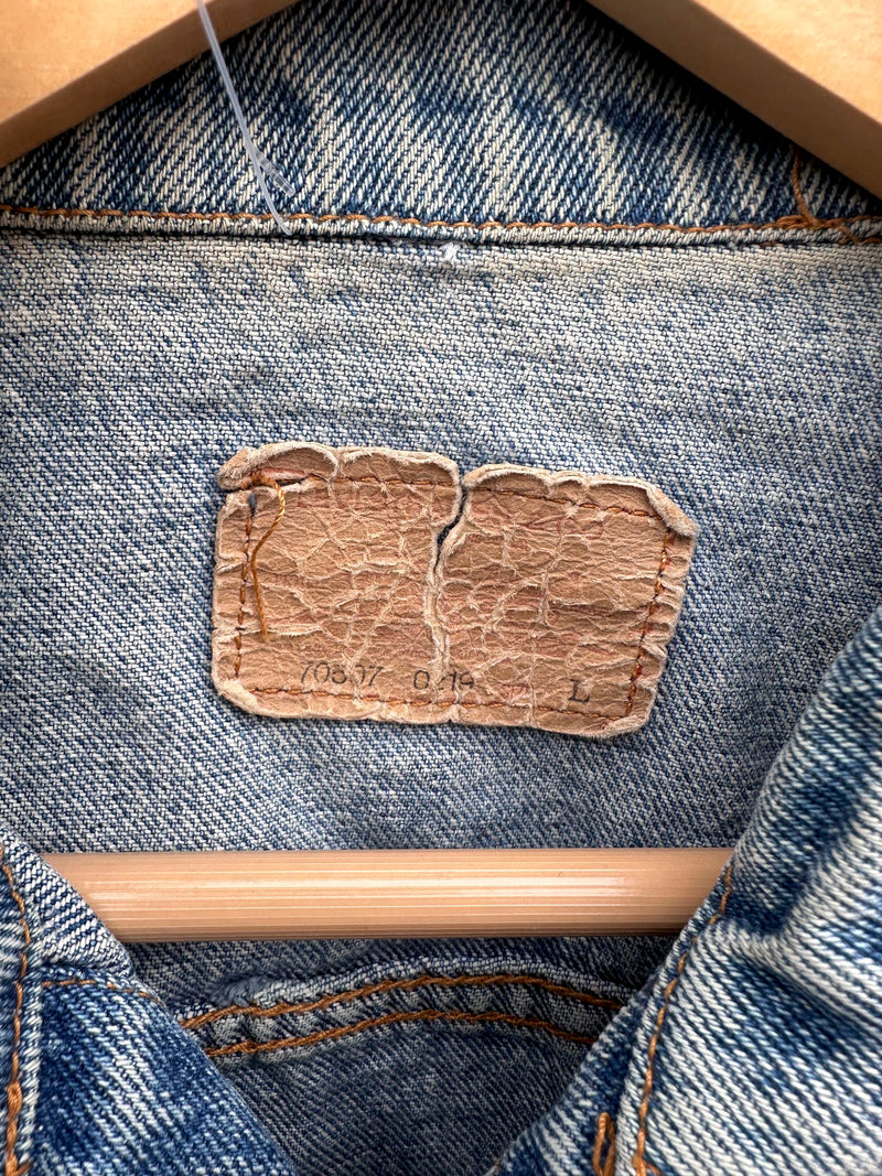 1980's Levi's Trucker Jacket - as is - Large