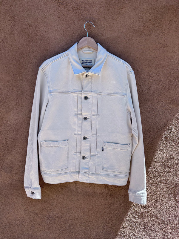 Beige Levi's Made and Crafted Denim Jacket