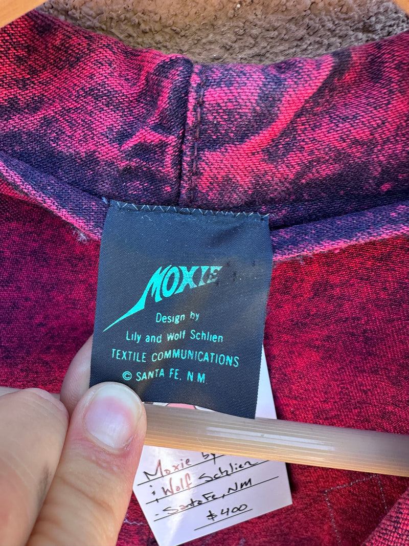 Amazing Red Denim Jacket, Moxie by Lily & Wolf Schlien - Santa Fe, NM