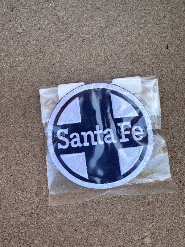 Large Blue Santa Fe Patch