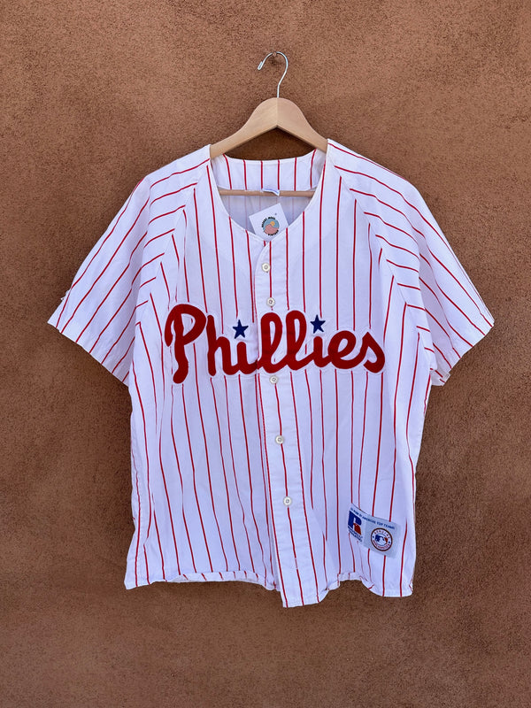 1980's Don Carmen Cotton Philadelphia Phillies Jersey