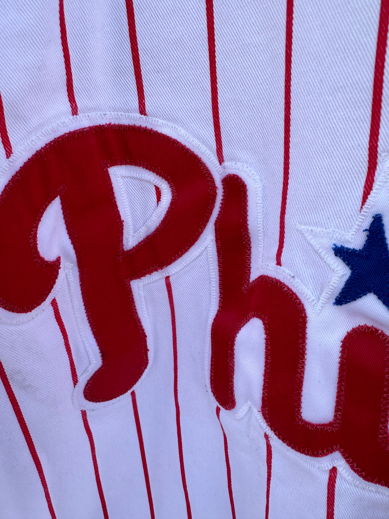 1980's Don Carmen Cotton Philadelphia Phillies Jersey
